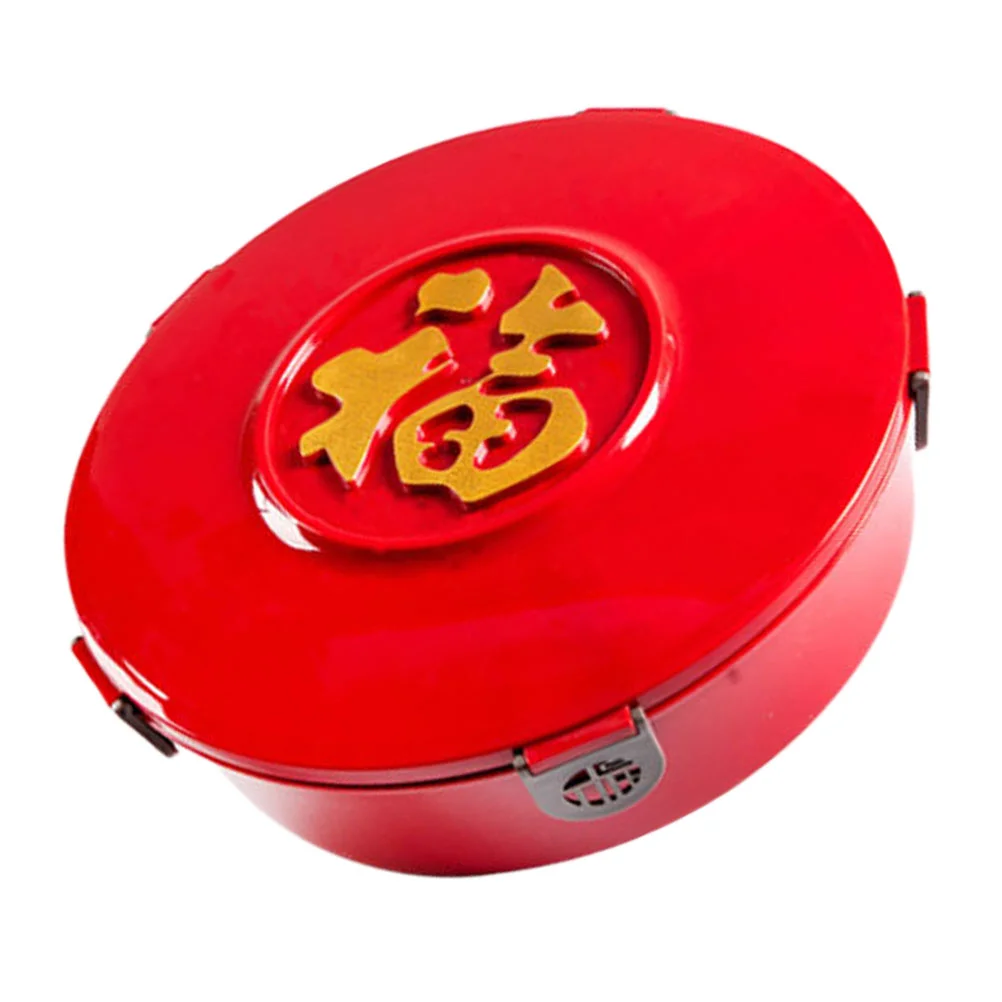 

Tray Serving Snack Candy Fruit Box Platter Snacks Divided Plate Dish Container Chinese Year Compartment Appetizer Newholder Nut
