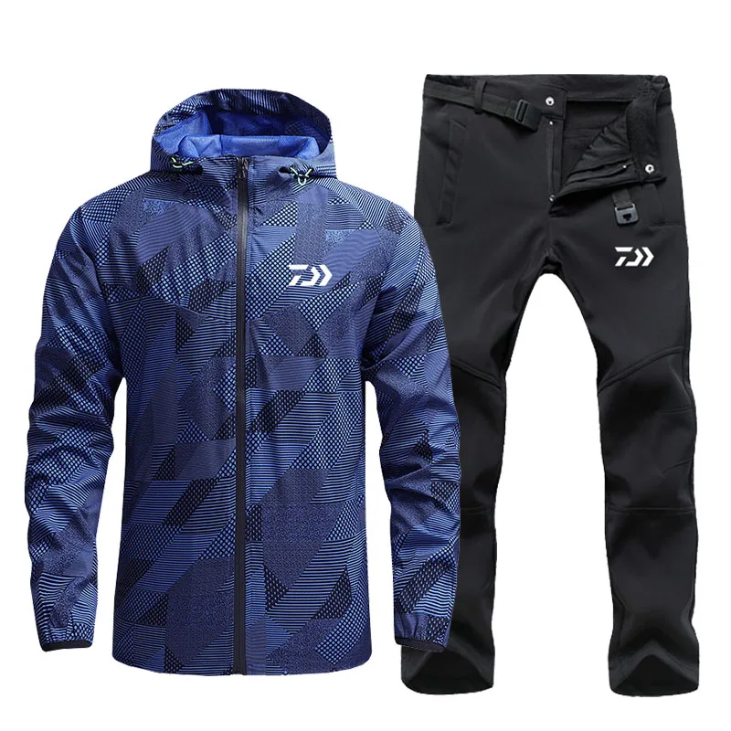 

Daiwa Men's Autumn Summer Fishing Clothing Outdoor Windproof Mountaineering Sport Fishing Suits High Quality Sport Jacket