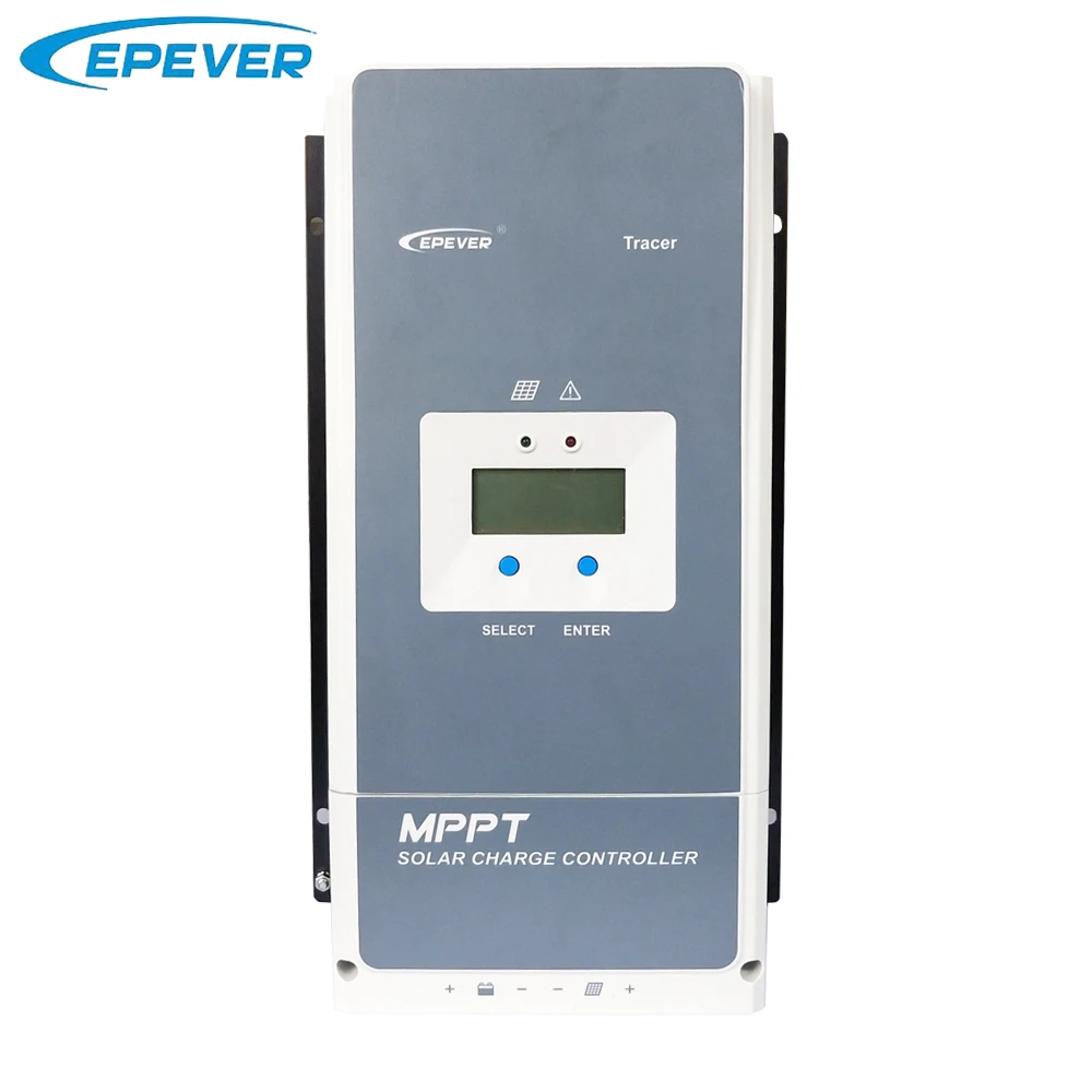 

EPever EPsolar 100A MPPT Solar Charge Controller 12V 24V 36V 48V with Max 200V PV Input EPever MPPT Tracer 10420AN