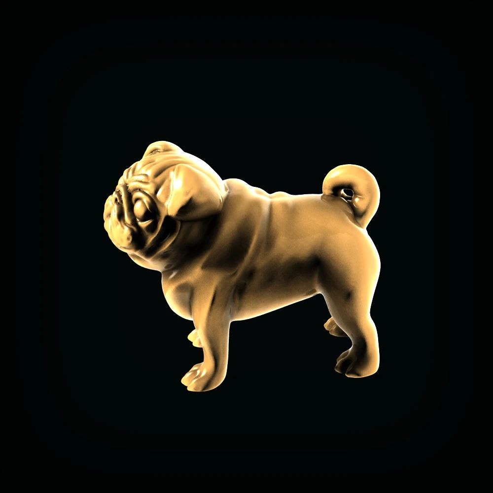 

Мопсы собака 3D STL модели для ЧПУ роутер Круглый Гравировка и 3D-принтер поддержка ZBrush Artcam Aspire Cut3d