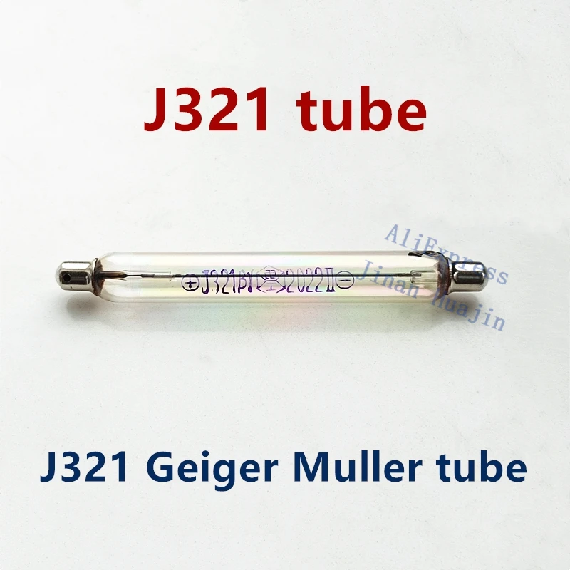 J321 Geiger Muller tüp sayacı sert Beta GM dedektörleri Geiger sayaç kiti nükleer radyasyon dedektörü için tüp J321 tüp
