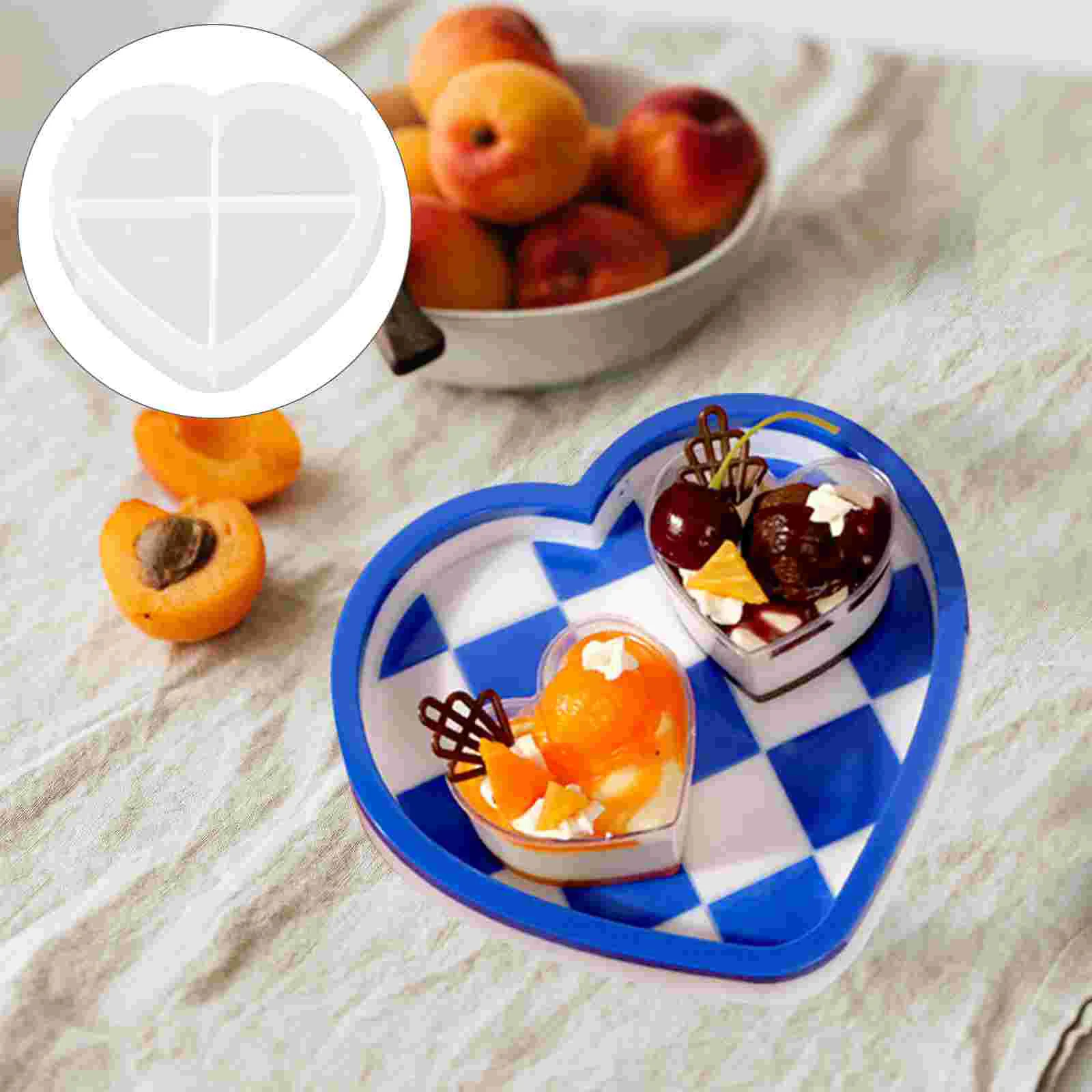 De Para Gelatinas форма для поддонов комод лоток хранения DIY люкс безделушка литья посуды