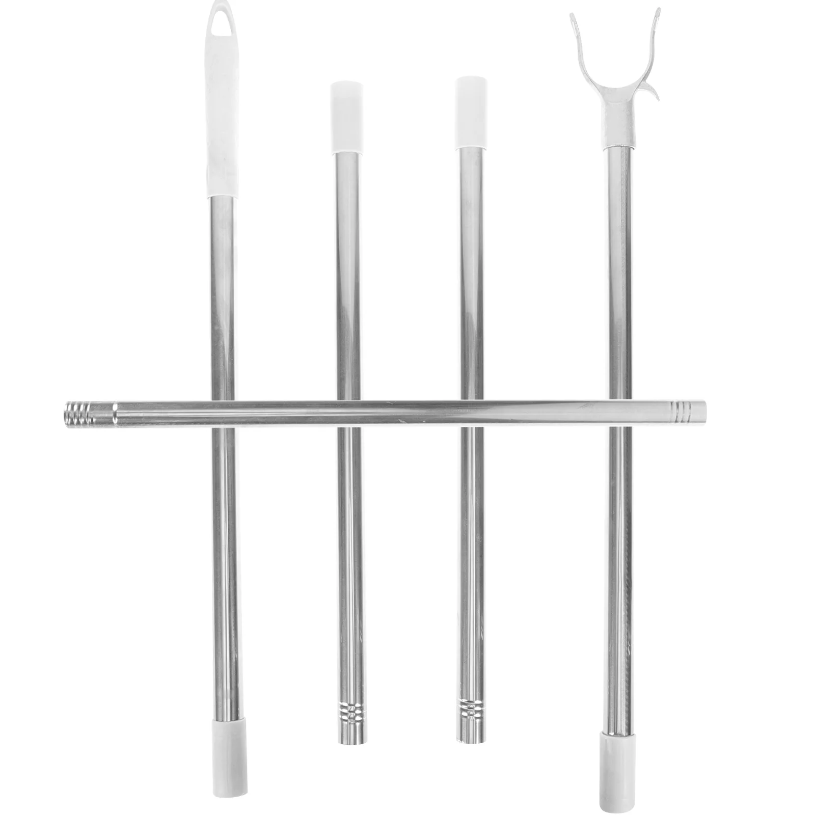 

Rod Pole Tension Curtain Clothes Closet Hook Clothesline Shower Door Tie Rack Inside Wardrobe Adjustable Hanging Rods