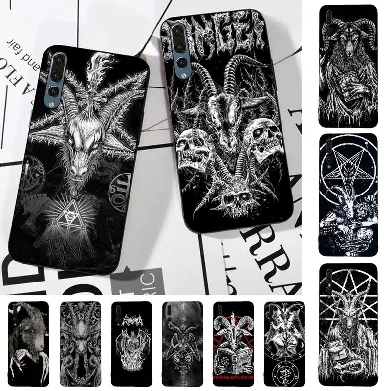 

Devil Satan Phone Case for Huawei P30 40 20 10 8 9 lite pro plus Psmart2019