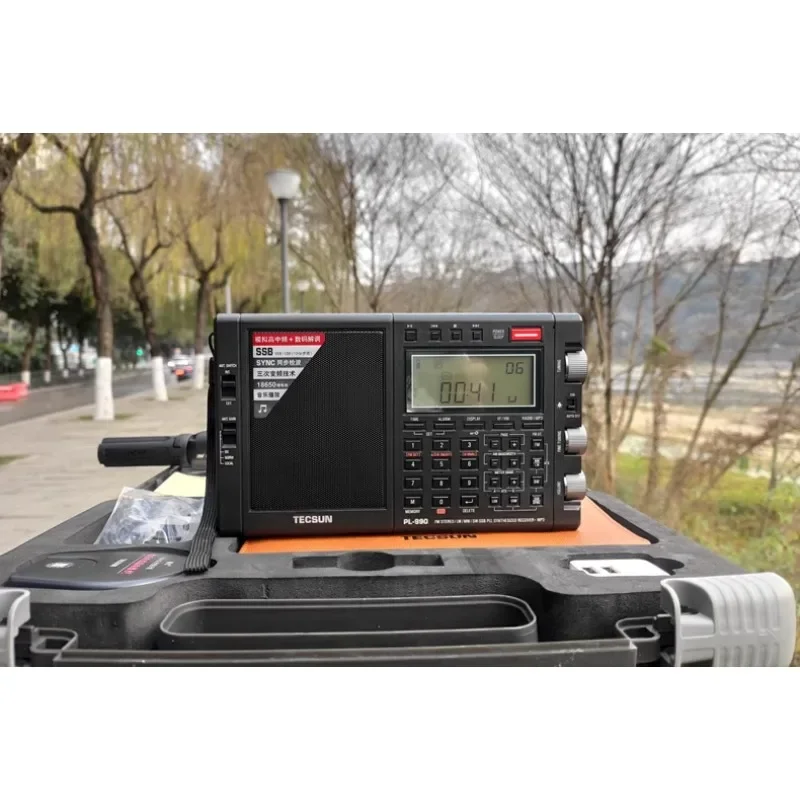 Новый Tecsun PL-990 FM портативный радиоприемник вседиапазонный односторонний Music Playe