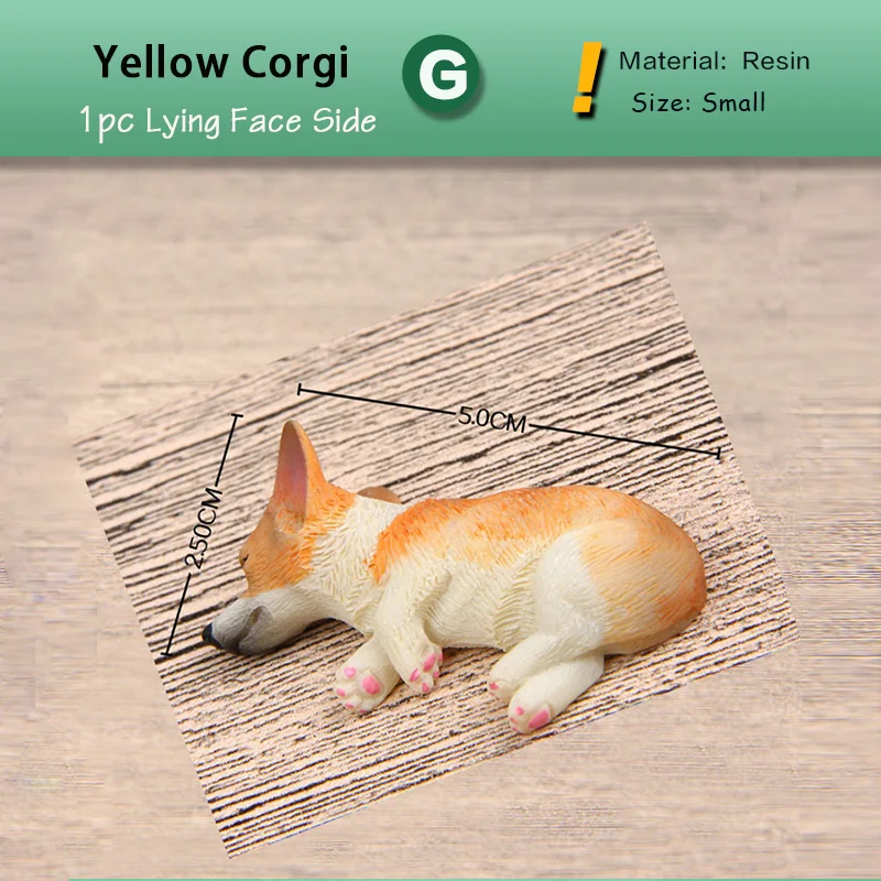 

Магнит на холодильник спящая собака корги