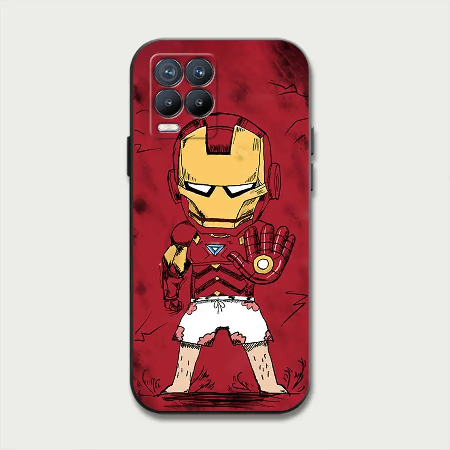 Чехол для телефона Samsung Galaxy S10 S9 S8 Plus Note 20 Ultra 8 9 10 S10e Marvel Человек-паук Железный