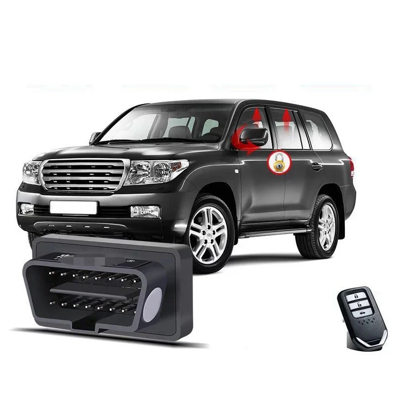 

OBD Module Window Closer+ Mirror Auto Fold + Speed Lock for Toyota Land Cruiser 200 LC 200 FJ200 2008-2015