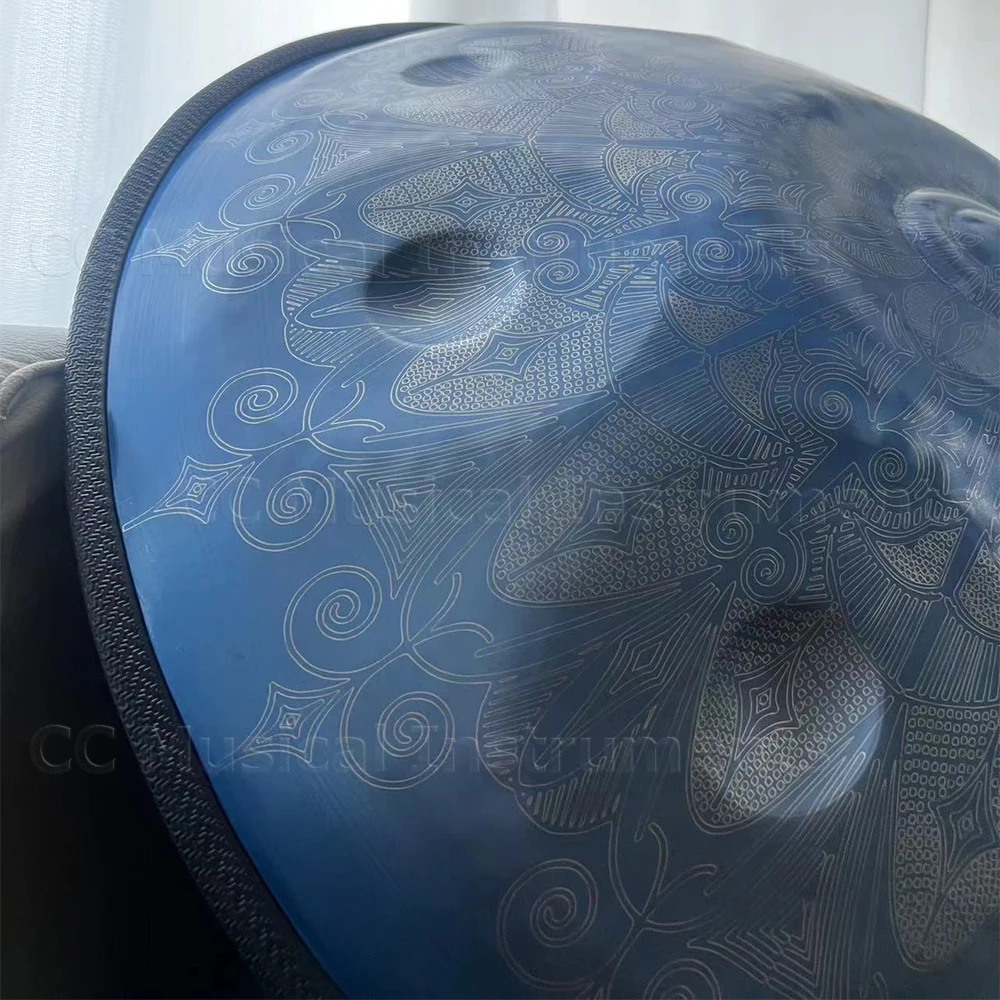 9/10/12 тонов ручной барабан 22 дюйма 440 Гц стальной для языка йоги медитации