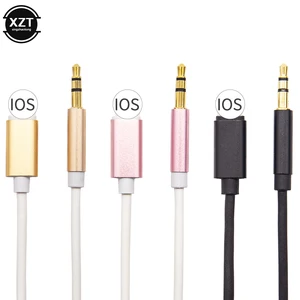 For Lightning to 3.5mm Jack Audio Cable Car AUX For iPhone 7 8 X XR Adapter Audio Transfer Male to M in USA (United States)