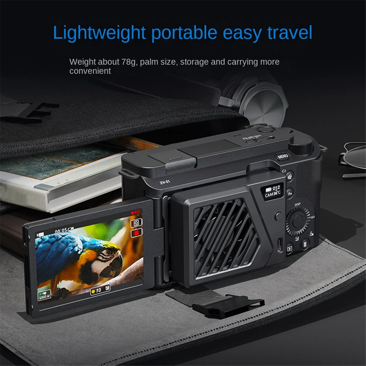 Кулер для камеры Ulanzi Охлаждающий радиатор цифровой зеркальной фотокамеры