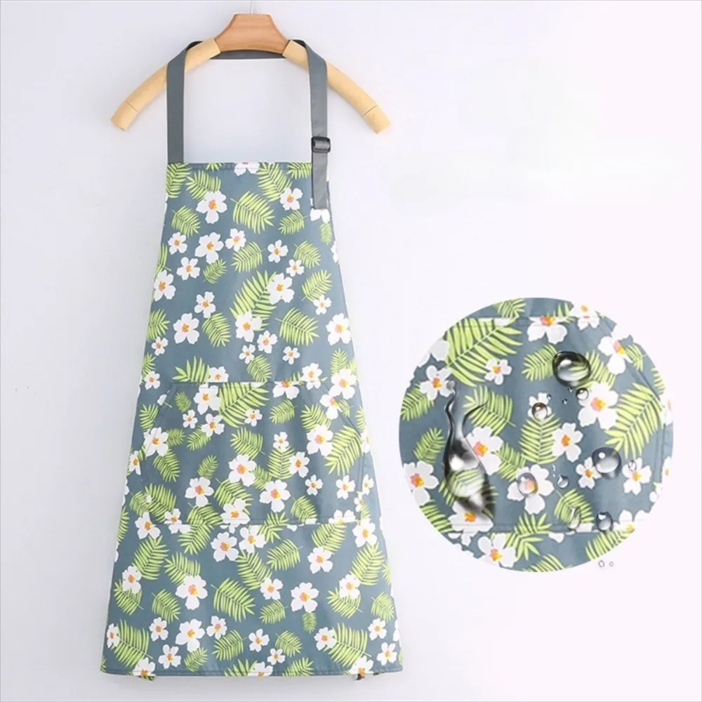 

Водонепроницаемый кухонный фартук с цветочным принтом