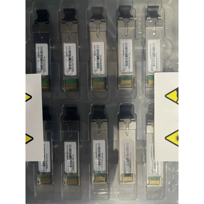Фото Оптический трансивер Ruijie XG-SFP-SR-MM850 10GBASE-SR SFP+ 850 нм Duplex LC MMF 300 м DDM, новый №1