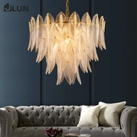 light luxury chandelier living room atmospheric lighting net red ins wind restaurant light creative decorative crystal chandelie