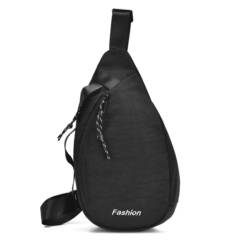 

Модная нагрудная сумка для мужчин, новинка 2022, водонепроницаемая сумка через плечо из ткани Оксфорд, уличная Удобная дорожная сумка-мессенд...