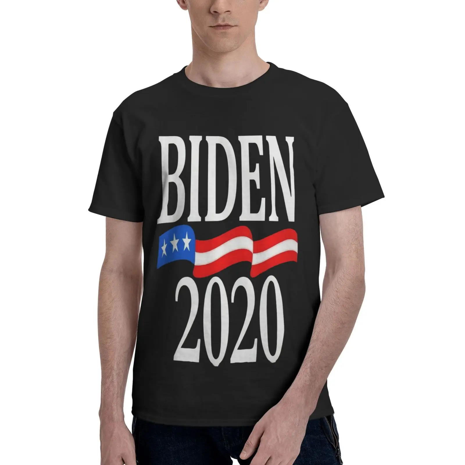 

Мужская футболка Biden с изображением президентской кампании 2020, мужская рубашка, женская футболка оверсайз, одежда для гранж, Мужская одежда,...