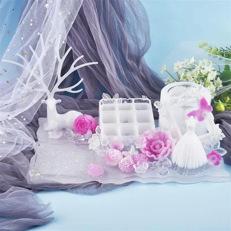 Кристаллический клей для эпоксидной смолы 3:1 AB высококлейкий отвердитель сделай