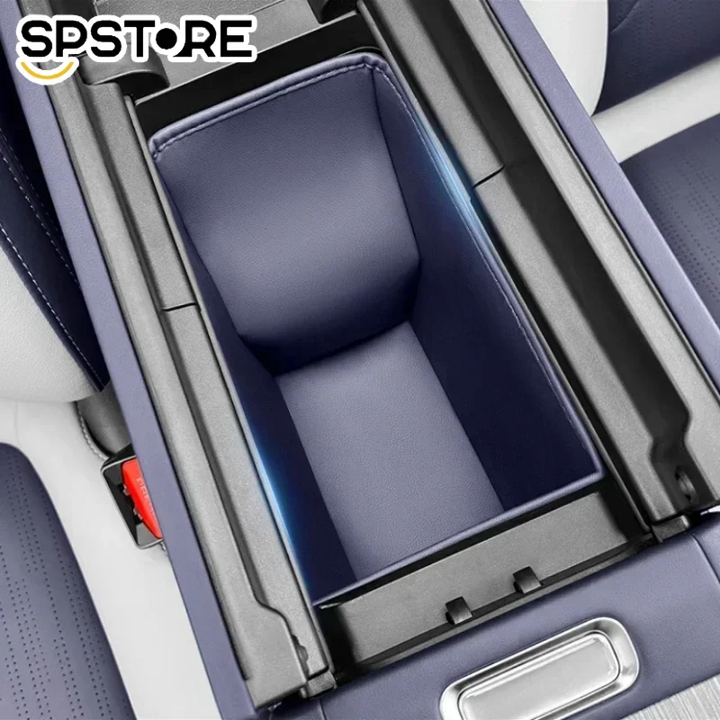 Для Geely Boyue L Atlas FX11 Starray 2024 автомобильный подлокотник ящик для хранения кожаный