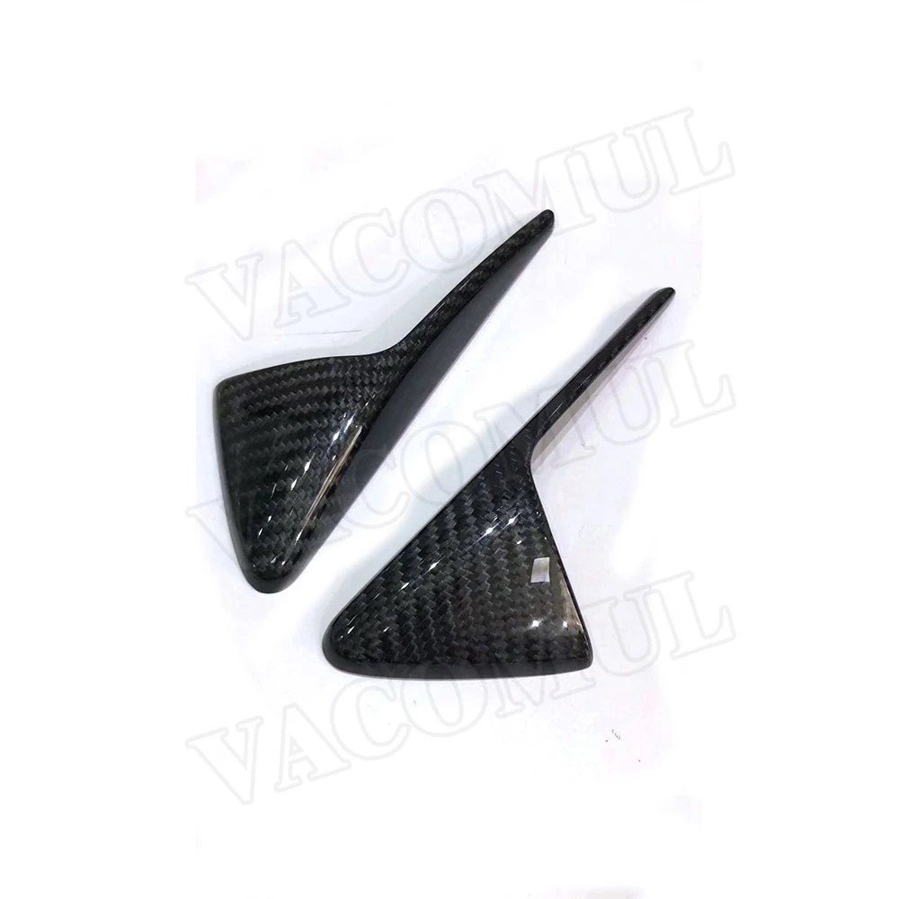 2 шт. передняя боковая камера из углеродного волокна маркер крыла решетка