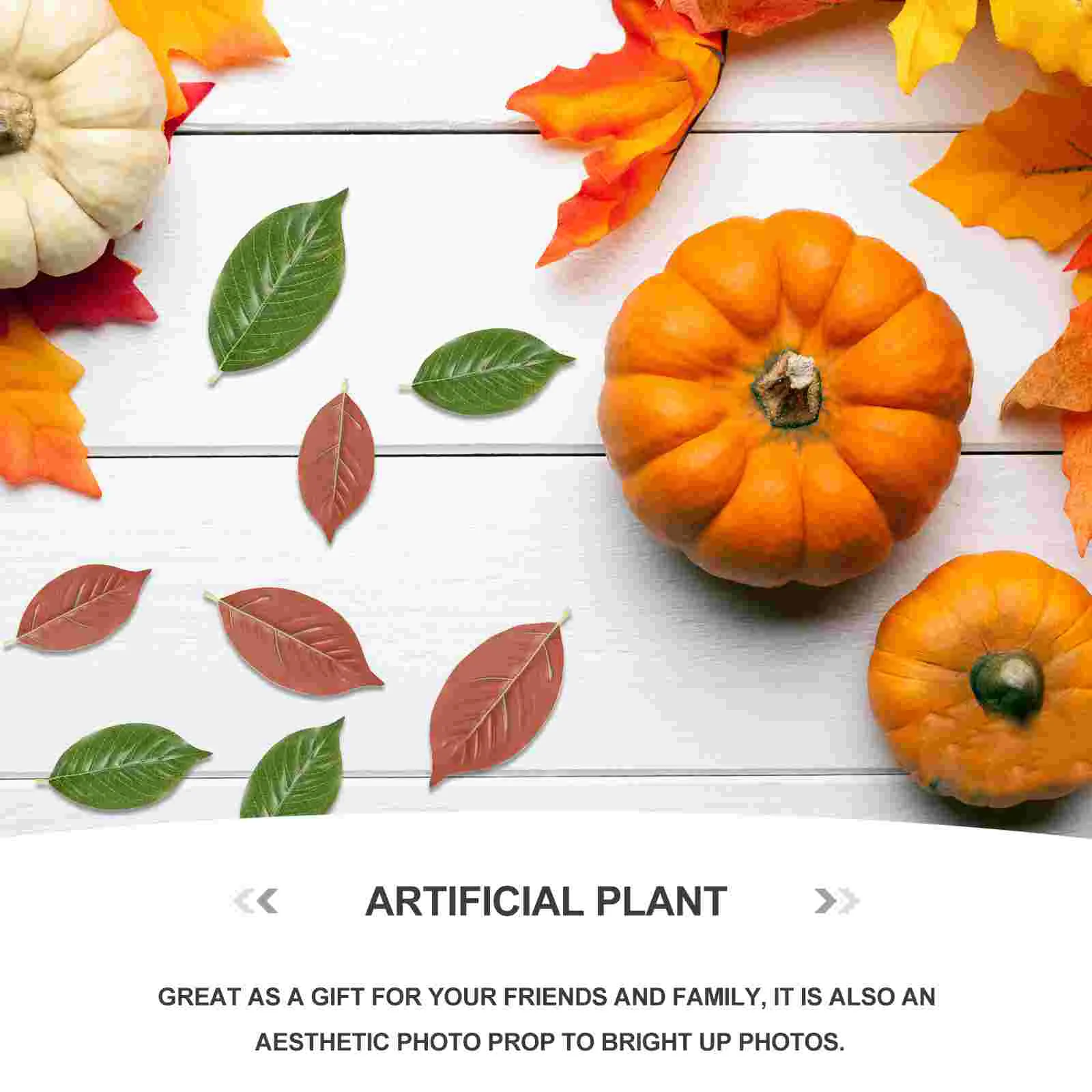 50 шт. искусственные листья магнолии декор для растений искусственная зелень