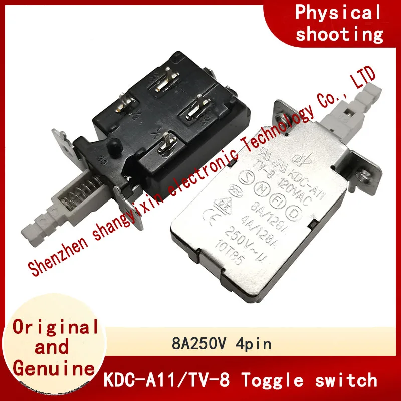 

Оригинальный тайваньский KDC-A11 самоблокирующийся выключатель мощности TV-8 с блокировкой 8A250V