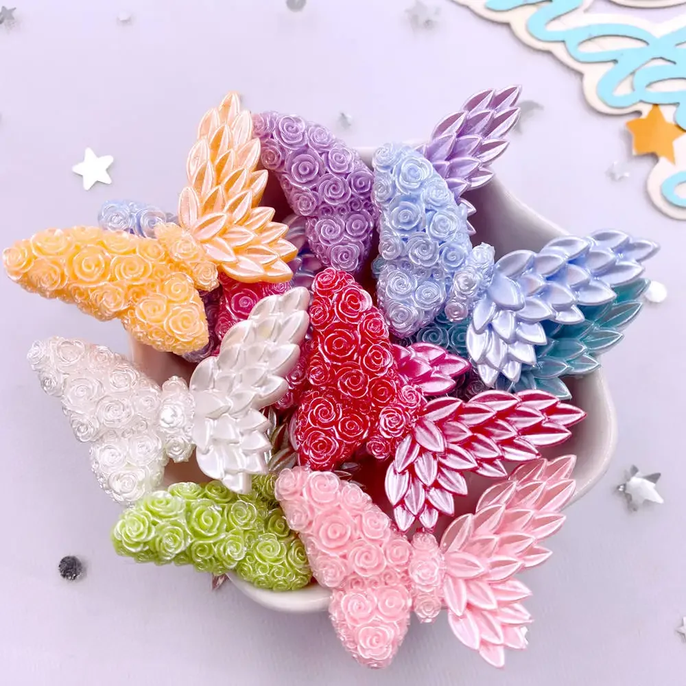 

Смешанные смолы фигурки розы и бабочки Diy Super Paradise