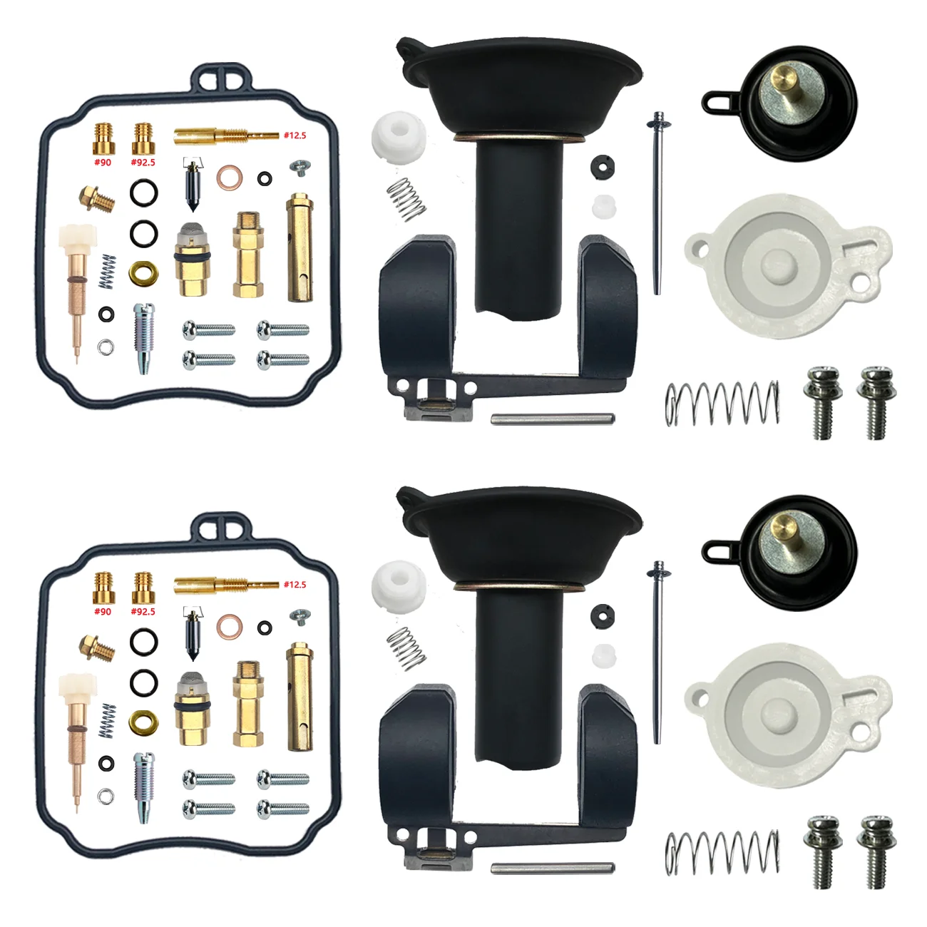 

Комплект для восстановления карбюратора Dragstar Classic 400 XVS400 1996-2008, детали поплавкового клапана с диафрагмой 4TR/5KP