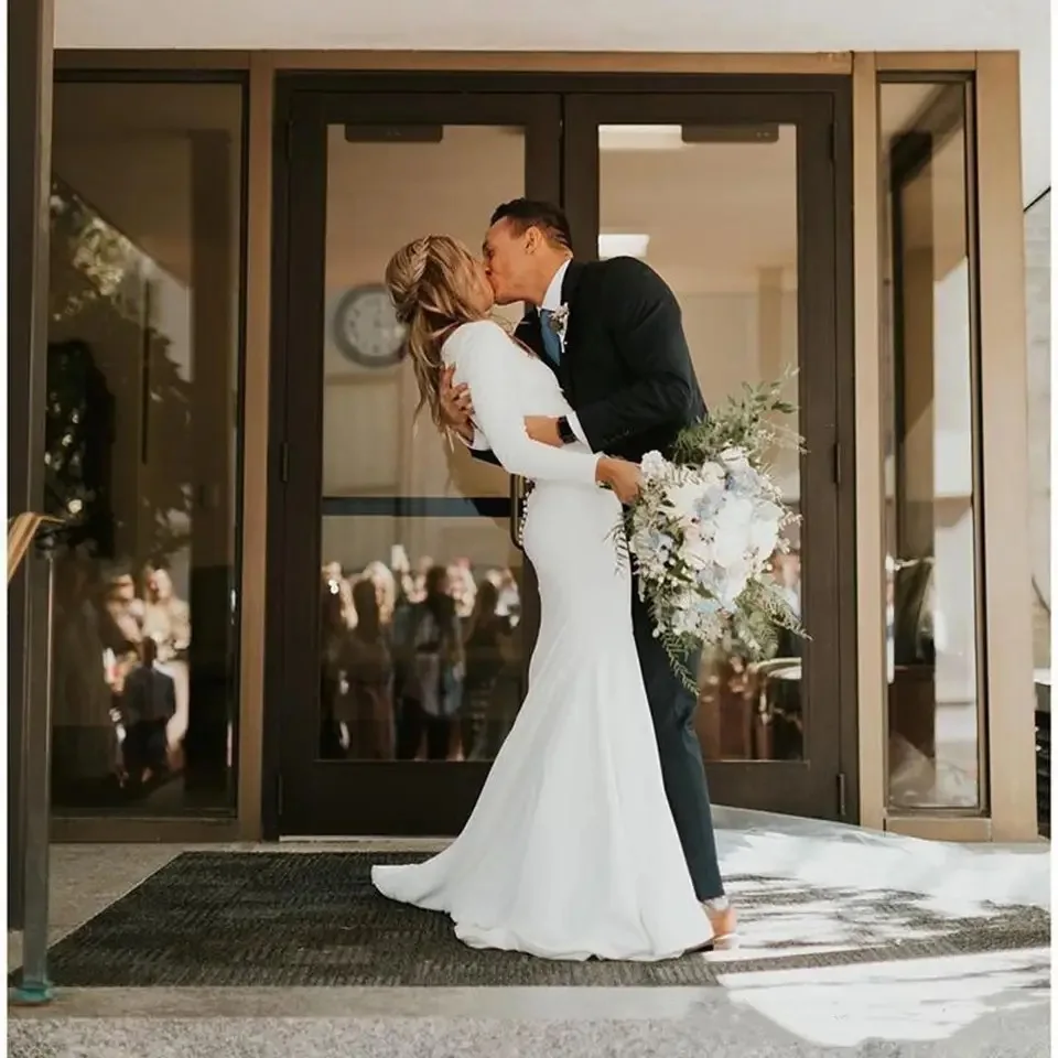 Рисунок 4 - Простые Свадебные платья в мусульманском