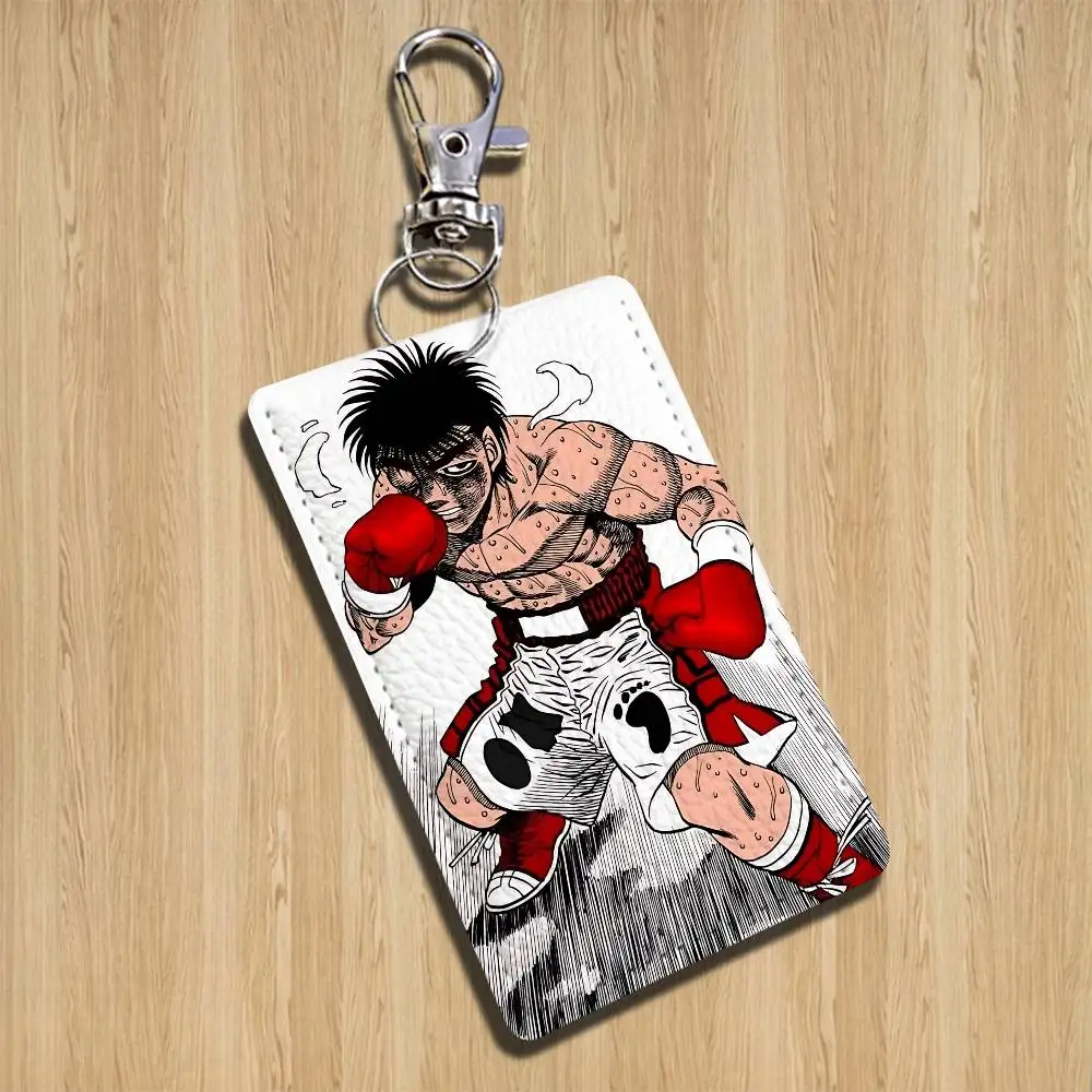 Фото Держатель для карт Makunouchi COOL Hajime no Ippo, брелок для ключей, защитный чехол для дверного замка, подарок для обеспечения безопасности №5