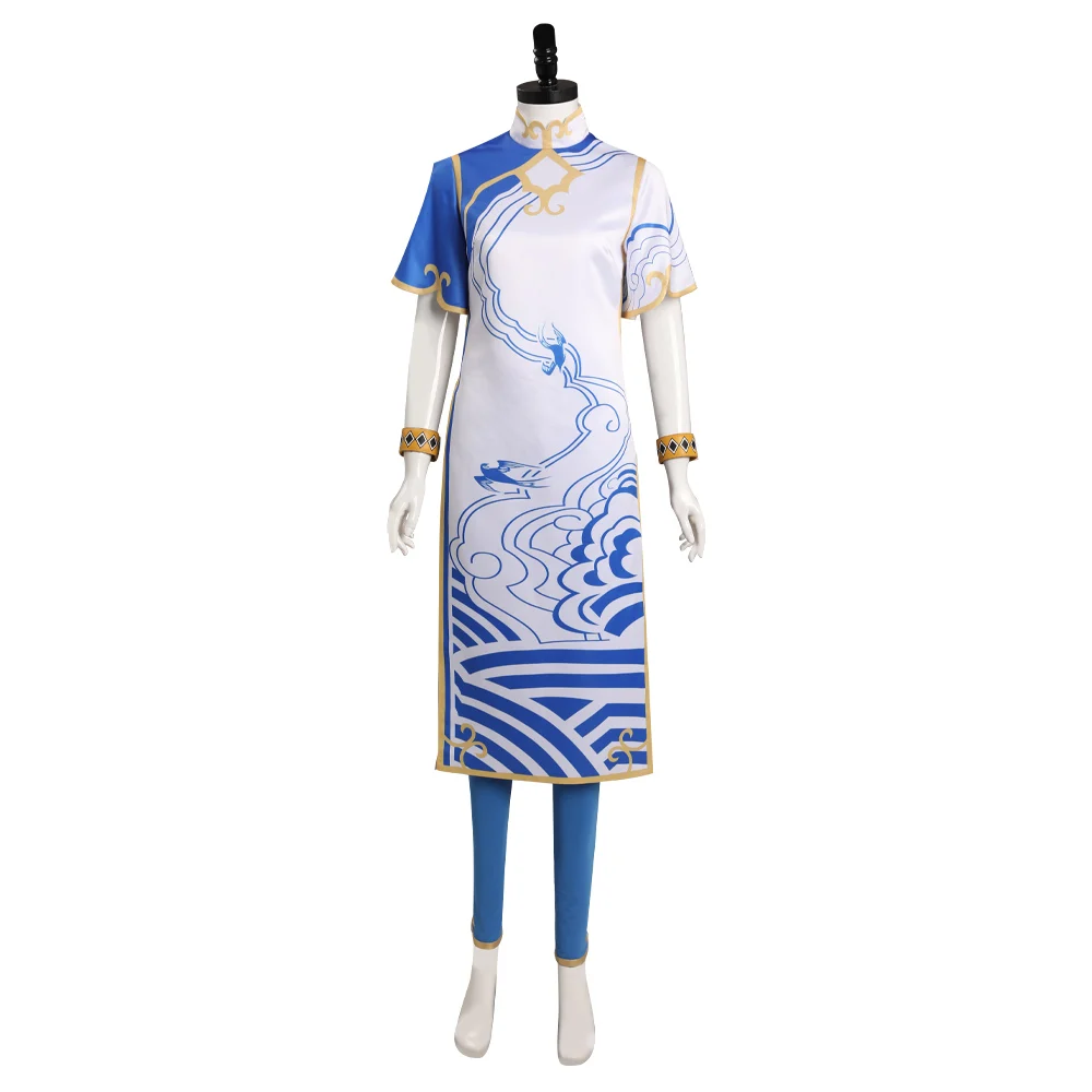 

Chun Li Cosplay Costume Outfits Halloween Carnival Suit