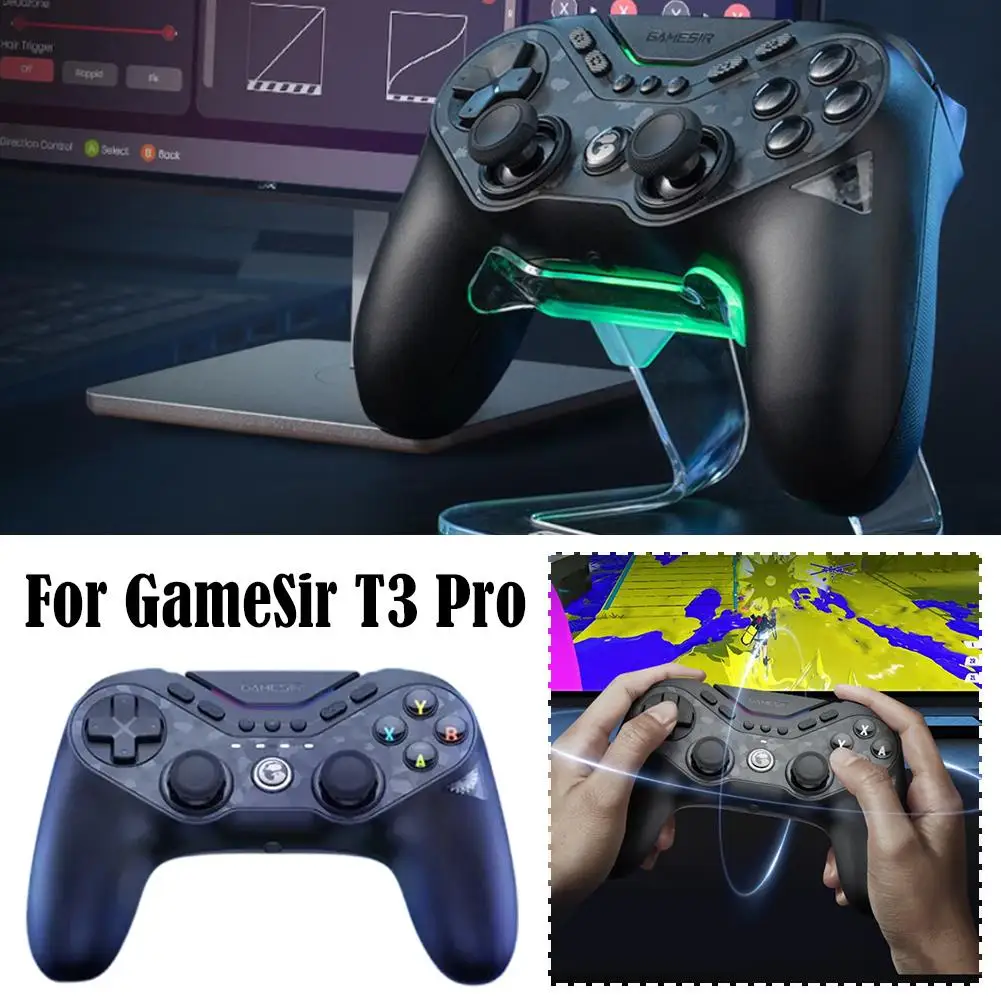 Беспроводной контроллер для GameSir Tarantula T3 Pro 6-цветное RGB-подсветка переключаемые