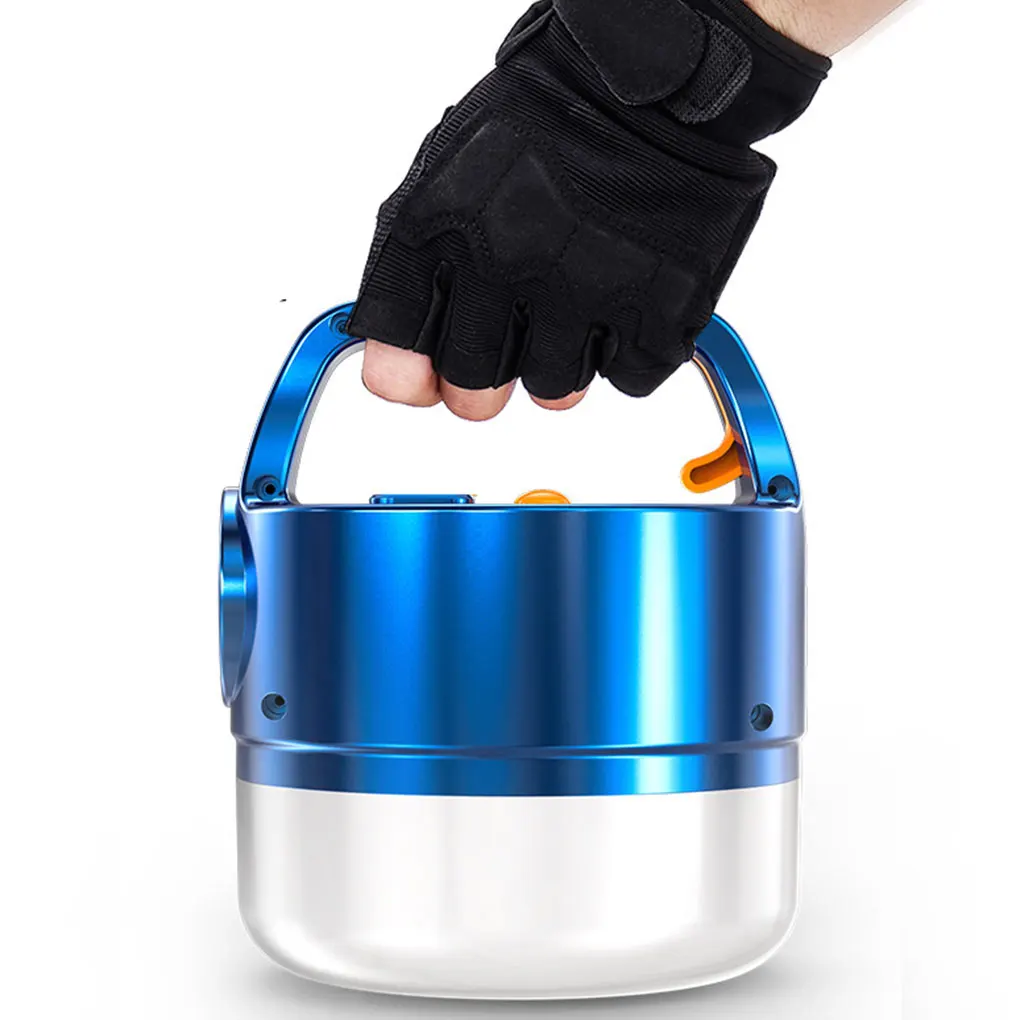 

Solar Tent Light Hanging Rechargeable Handled Emergency Camping Lamp