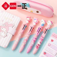 6810 color 0 7mm sanrio hello kitty my melody multicolor 8 in 1 retractable ballpoint pens for school girl students stationery