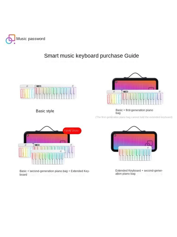 Музыкальная клавиатура для детей и взрослых