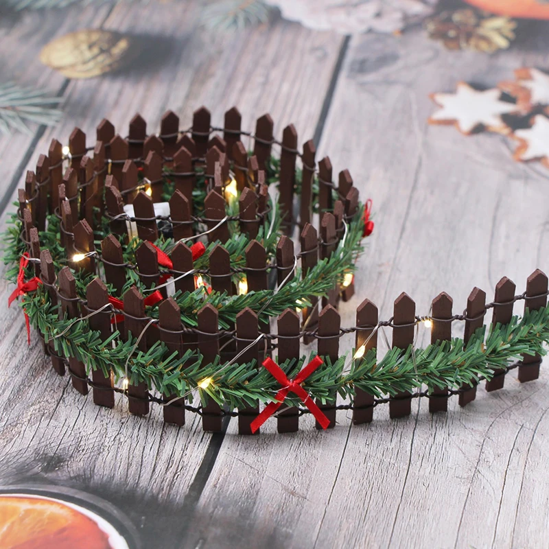 Миниатюрный Сказочный домик для кукольного домика украшение сада светодиодная