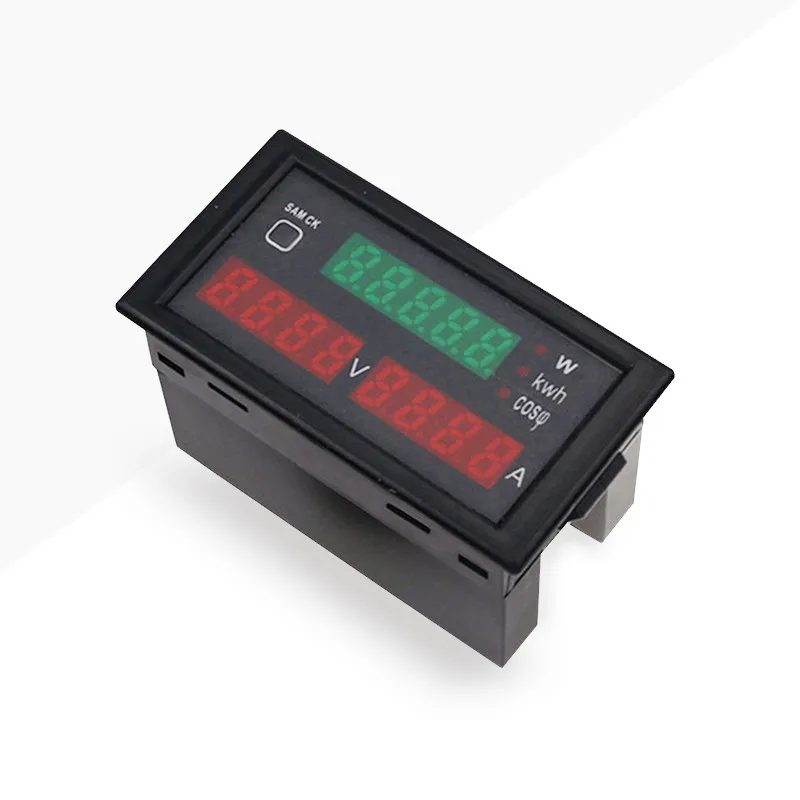 DL69-2047 Многофункциональный счетчик энергии AC80-300V 200-450V Вольтметр Амперметр