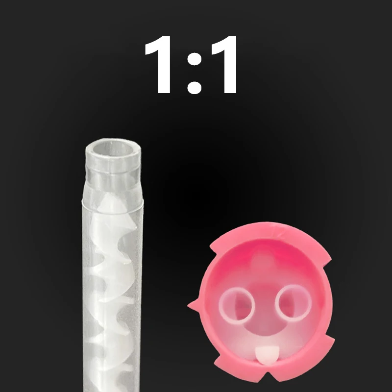 50 шт./пакет 1:1 стоматологические одноразовые силиконовые резиновые насадки для
