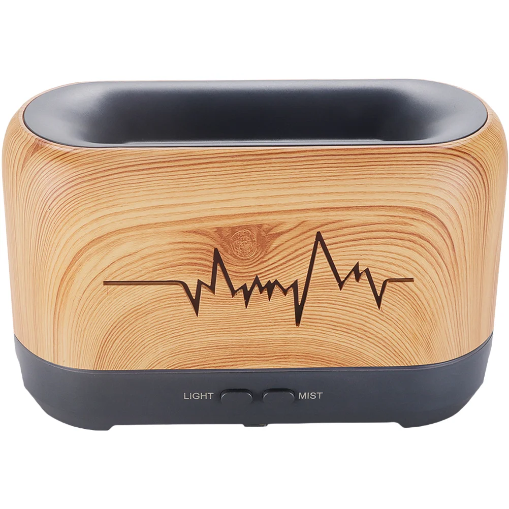 

Diffuser Humidifier Oil Mist Essential Home Desk Flame Portable Aroma Electric Household Practical Tabletopsimulation Office