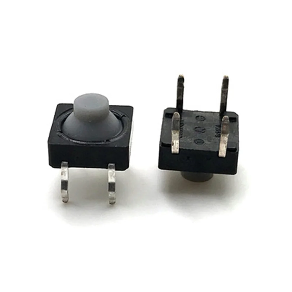 50 шт./лот 8*8*5,5 мм 4PIN G77 Проводящий силиконовый бесшумный тактовый кнопочный микро-переключатель самосброс