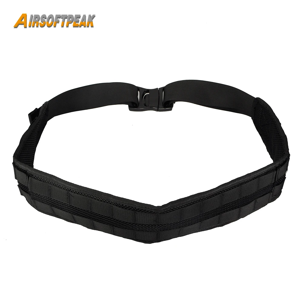 

1000D Tactical Waist Belt Quick Release Molle Padded Combat Waist Belt Military Airsoft Training Belt Hunting Accessories