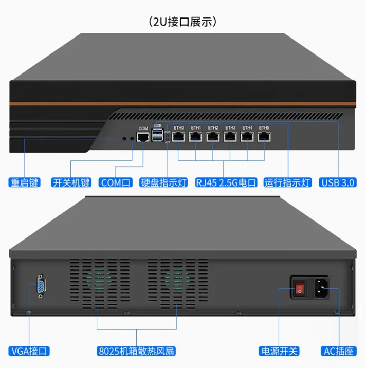 N6005/N5105/ i226 2 5G гигабитная мягкая маршрутизация четырехъядерный IPTV многоwan
