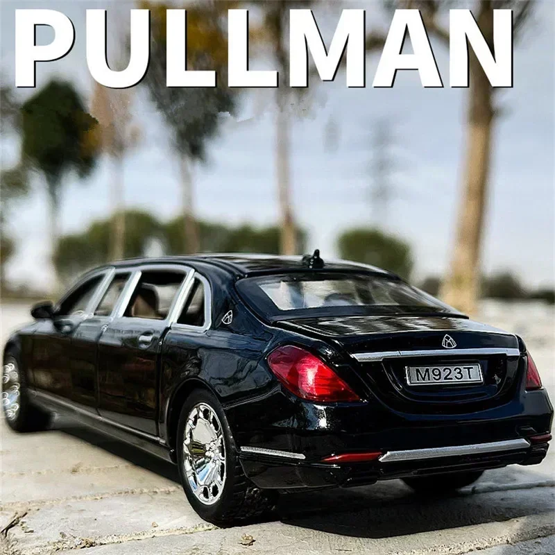 Масштаб 1:24 Maybach S600 Pullman Литая Под Давлением Модель Автомобиля Металлический