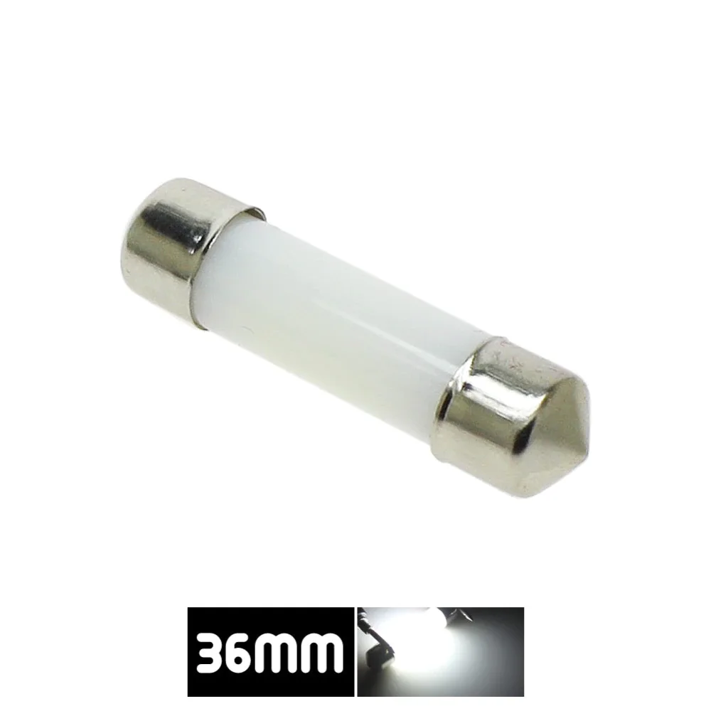 

LED Dome 31mm 36mm 39mm Lights C5W 212-2 6418 Cold White Reading License Plate Lamp Car Accessories Milky 12V