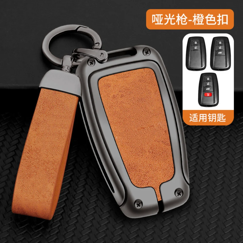 

Car Remote Key Fob Cover Case Holder for Toyota Corolla Prius Camry 70 CHR C-HR RAV4 Altis Land Cruiser Prado 2018 Accessories