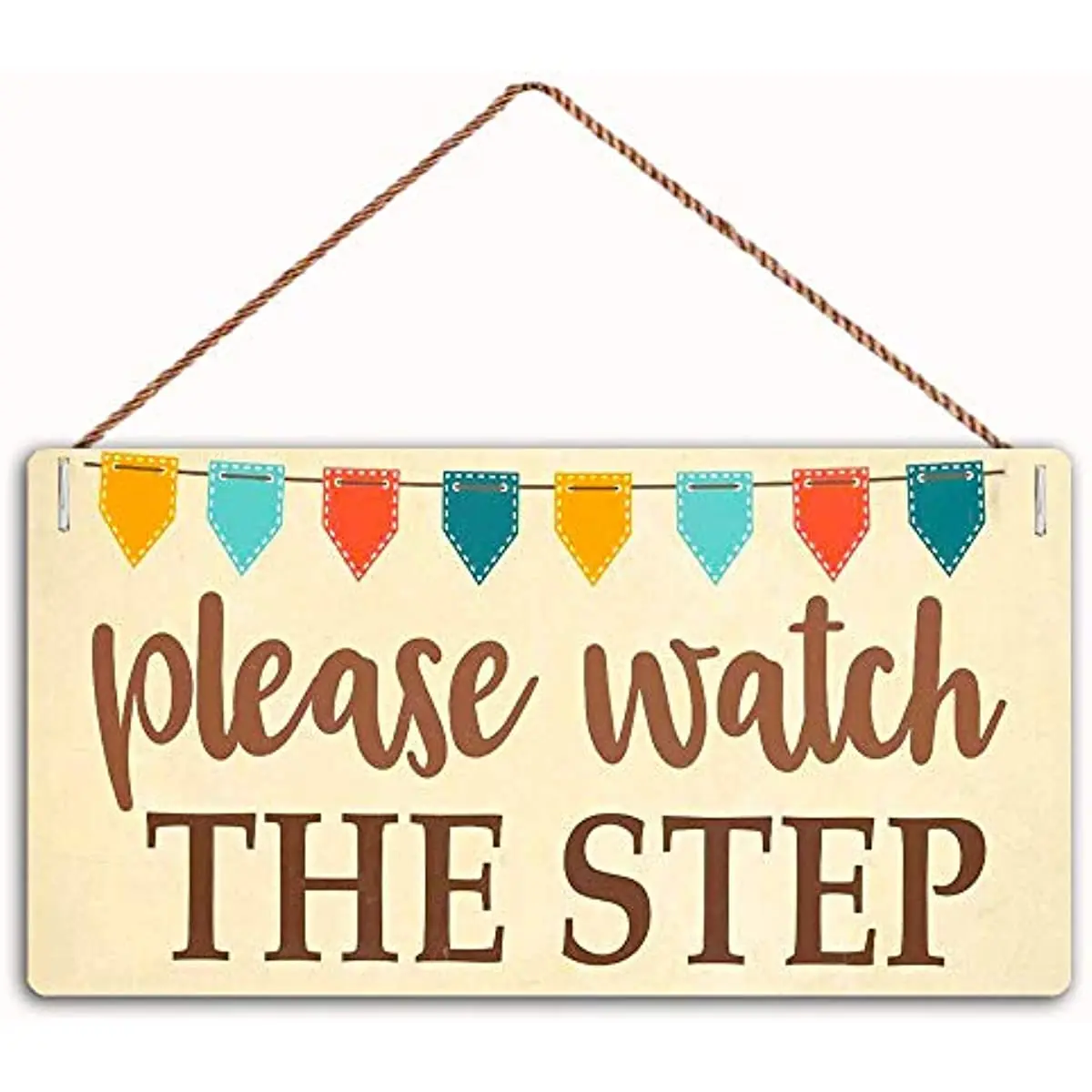 

Пожалуйста, посмотрите знак шага, домашний декор, деревянный знак, табличка, подвесное настенное искусство, декоративный смешной знак, искусство для украшения дома