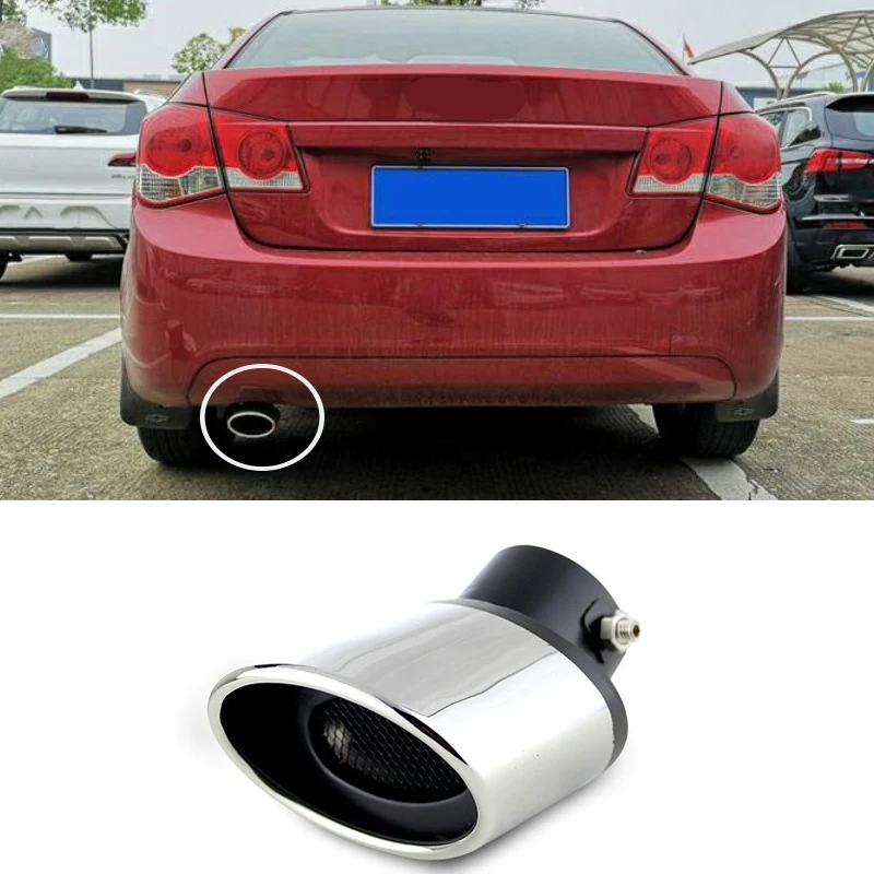 

For Chevrolet Cruze 2009 2011 2012 2013 2015 Stainless Steel Exhause air filter Car-Styling Accessories