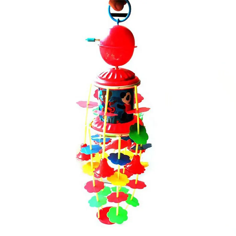 

Fashion Wind Chimes Rotating Music Kids Toys Plastic Children Crib Bell Bed Hang Decoration 3-6 Years Infant Baby Gift