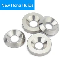 m3 m4 m5 m6 m8 m10 304 stainless steel conical washers solid countersunk head washer concave and convex tapered flat gasket