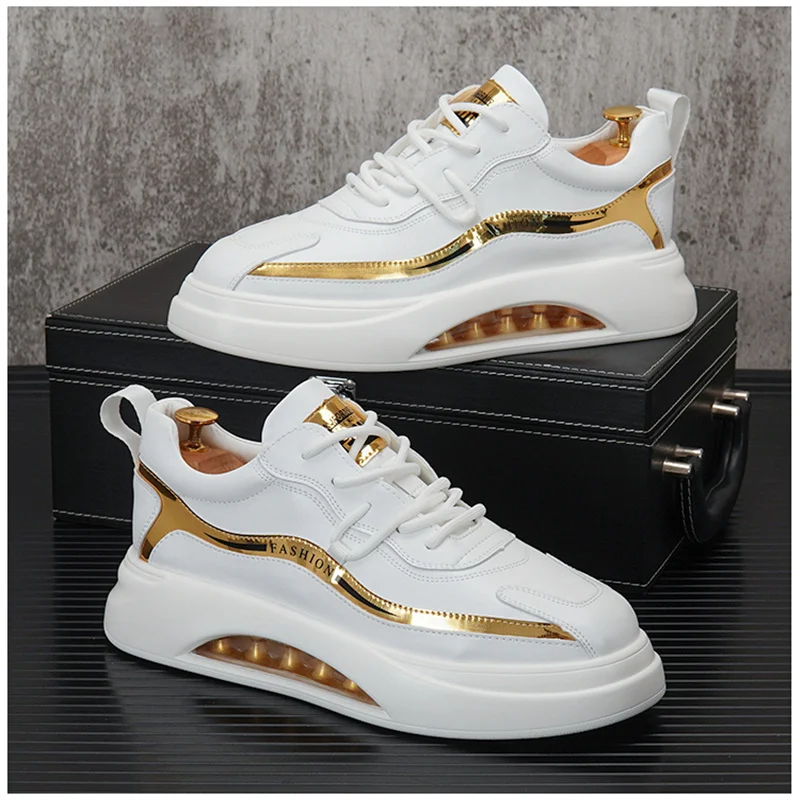 

2023 Luxury new Men Brand Casual Shoes hip hop Boots Flat Skateboard Shoes Chaussure Homme