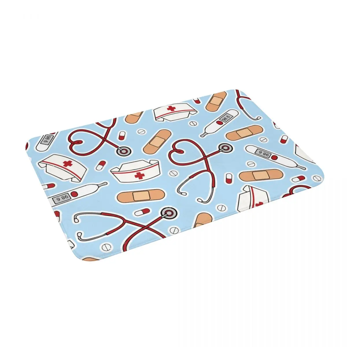 

Nurse Appliance 24" X 16" Non Slip Absorbent Memory Foam Bath Mat for Home Decor/Kitchen/Entry/Indoor/Outdoor/Living Room